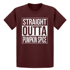Youth Straight Outta Pumpkin Spice Kids T-shirt