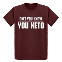 Youth Once You Know, You Keto Kids T-shirt
