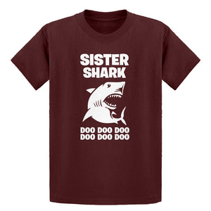 Youth Sister Shark Kids T-shirt