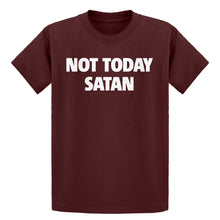 Youth Not Today Satan Kids T-shirt