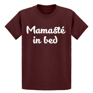 Youth Mamaste in Bed Kids T-shirt
