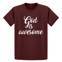 Youth God is AWESOME Kids T-shirt