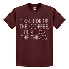 Youth First I Drink the Coffee Kids T-shirt
