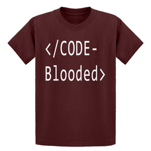 Youth Code Blooded Kids T-shirt