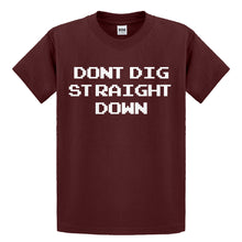 Youth Don't Dig Straight Down Kids T-shirt