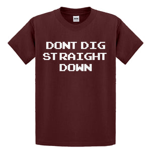 Youth Don't Dig Straight Down Kids T-shirt