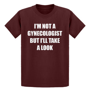 Youth I'm not a Gynecologist Kids T-shirt