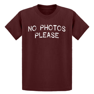 Youth No Photos Please Kids T-shirt