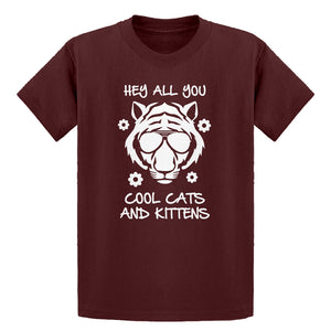 Youth Hey all you Cool Cats and Kittens Kids T-shirt