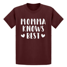 Youth Momma Knows Best Kids T-shirt