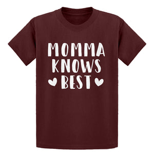 Youth Momma Knows Best Kids T-shirt