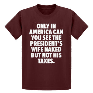 Youth Only in America Kids T-shirt