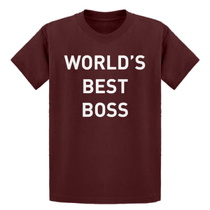 Youth World's Best Boss Kids T-shirt