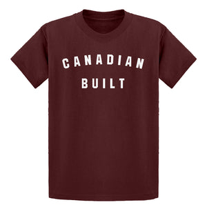 Youth Canadian Built Kids T-shirt