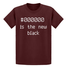 Youth 000000 is the new black Kids T-shirt