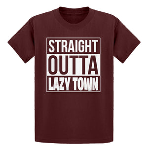 Youth Straight Outta Lazy Town Kids T-shirt