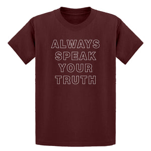 Youth Always Speak Your Truth Kids T-shirt