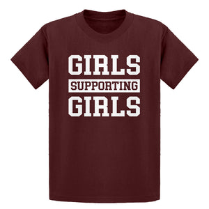 Youth Girls Supporting Girls Kids T-shirt