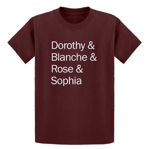 Youth Golden Names Kids T-shirt