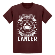 Youth Cancer Astrology Zodiac Sign Kids T-shirt
