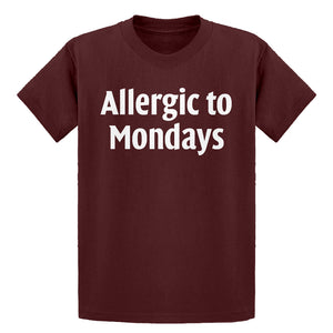 Youth Allergic to Mondays Kids T-shirt