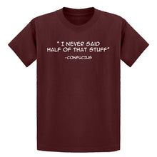 Youth Confucius say Kids T-shirt