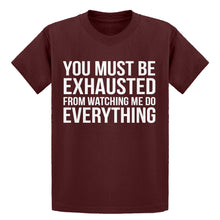 Youth You Must be Exhausted Kids T-shirt