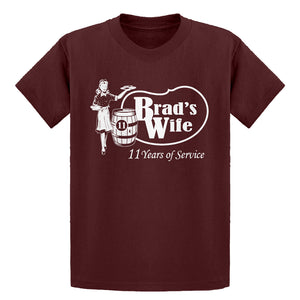 Youth Brad's Wife Kids T-shirt