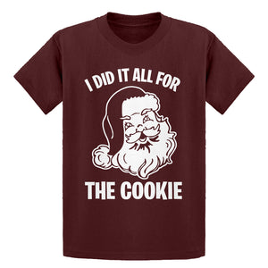 Youth I did it all for the Cookie Kids T-shirt
