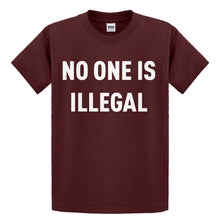 Youth No One is Illegal Kids T-shirt