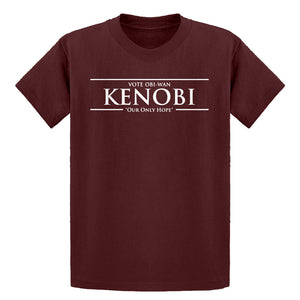 Youth Vote Kenobi Kids T-shirt