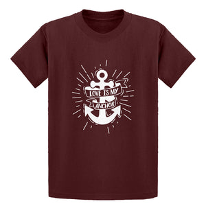 Youth Love is my Anchor Kids T-shirt