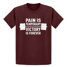 Youth Pain is Temporary Victory is Forever Kids T-shirt