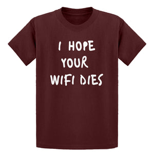 Youth I Hope Your Wifi Dies Kids T-shirt