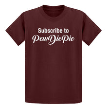 Youth Subscribe to PewDiePie Kids T-shirt