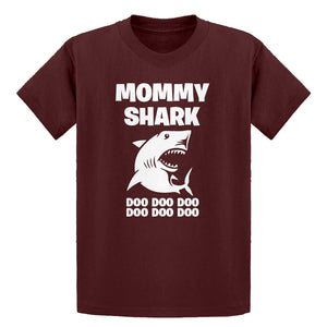 Youth Mommy Shark Kids T-shirt