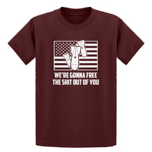Youth We're Gonna Free the Shit Out of You Kids T-shirt