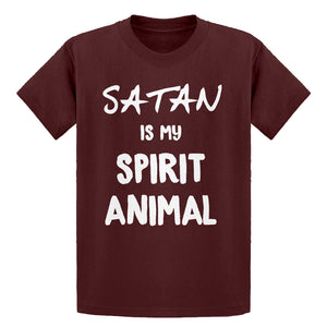 Youth Satan is my Spirit Animal Kids T-shirt
