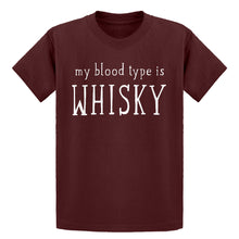 Youth My Blood Type is Whisky Kids T-shirt