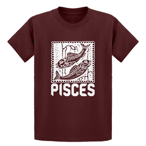 Youth Pisces Zodiac Astrology Kids T-shirt