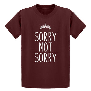 Youth Sorry Not Sorry Kids T-shirt