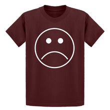 Youth Sad Face Kids T-shirt