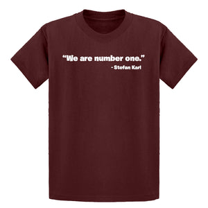 Youth We are Number One Kids T-shirt