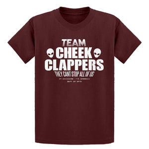 Youth TEAM CHEEK CLAPPERS Kids T-shirt