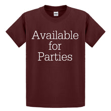 Youth Available for Parties Kids T-shirt