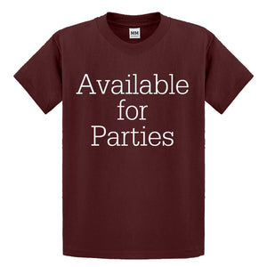 Youth Available for Parties Kids T-shirt