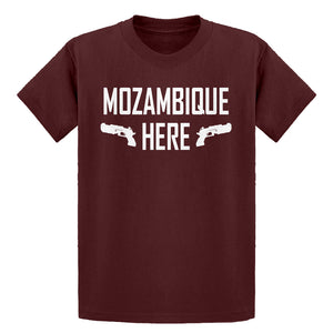 Youth Mozambique Here Kids T-shirt