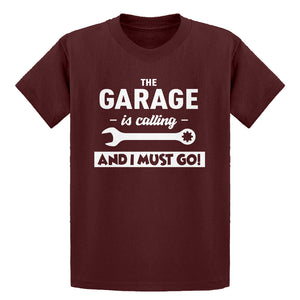 Youth The Garage is Calling Kids T-shirt