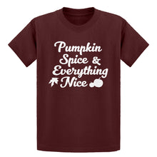 Youth Pumpkin Spice and Everything Nice Kids T-shirt