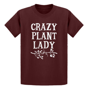 Youth Crazy Plant Lady Kids T-shirt